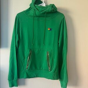 Aviator Nation Kelly green Ninja Hoodie